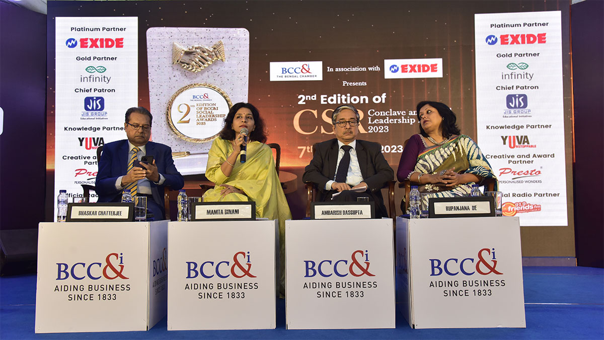  Session was conducted on ‘Impact Funding with focus on Social Stock Exchange’ the eminent panelists were: Dr. CS Adv Mamta Binani