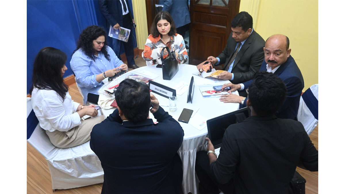 B2B Sessions organized for the delegation from Chittagong Chamber of Commerce & Industry with Member Organizations of BCC&I and select startups of Webel-BCC&I Tech Incubation Centreon first day of the Indo-Pacific Economic Conclave sidelines