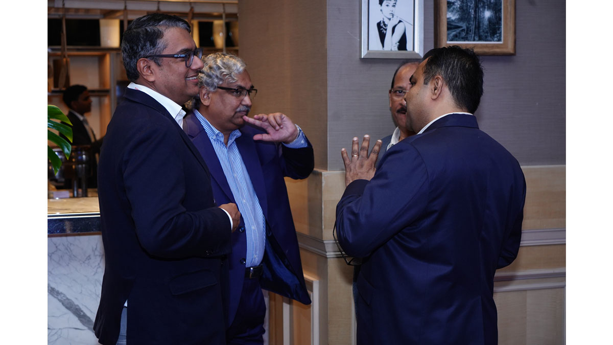 Networking in progress. 