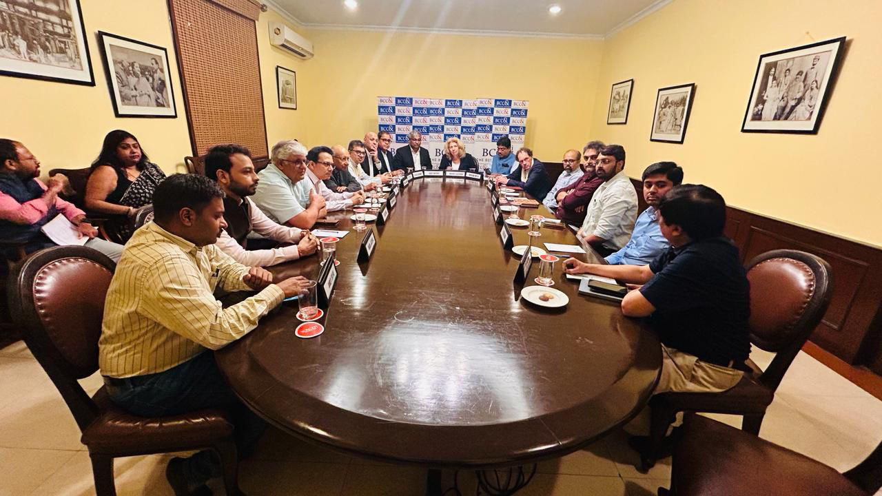 Interactive session between the Members of The Bengal Chamber and Her Excellency, Ms. Marisa Gerards, Ambassador of the Kingdom of Netherlands to India in progress 