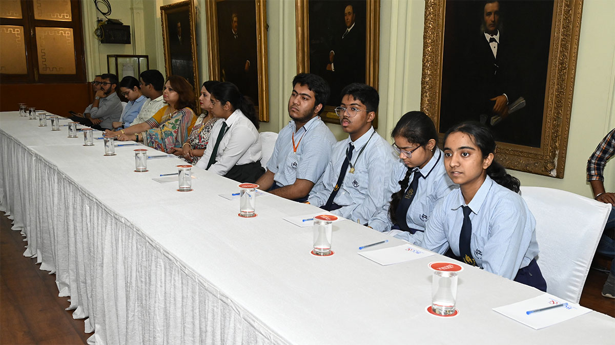Students attending the programme