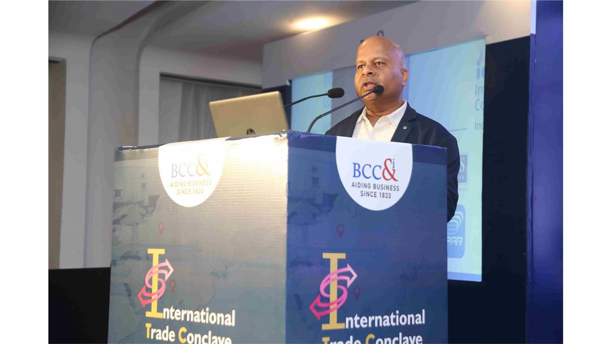 Mr. Subhash Chandra Agarwal, Additional DGFT, Directorate General of Foreign Trade speaking at the Opening Sesssion.