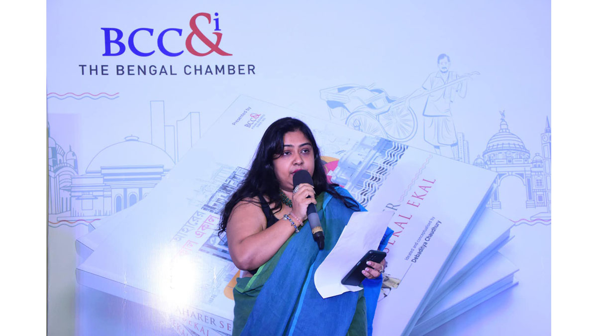 Ms Sukanya Bose, Director, BCC&I emceeing the programme