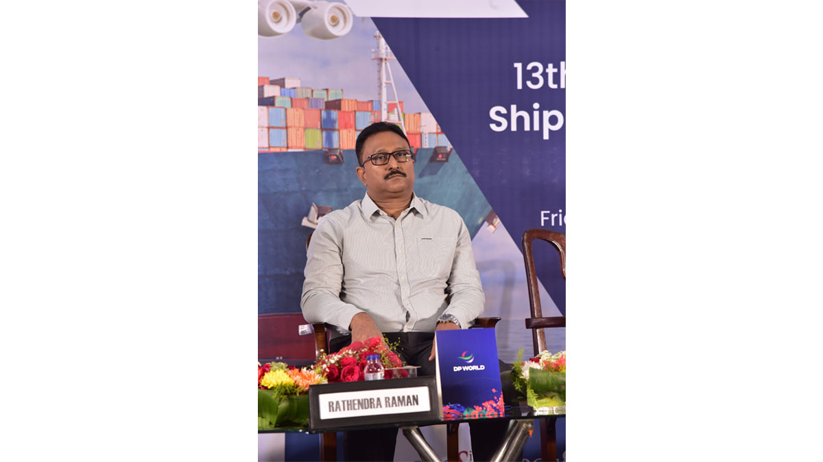 Smt. Vandana Yadav, IAS, Principal Secretary of the Department of Industry, Commerce, and Enterprises, Government of West Bengal, the Chief Guest, while Shri Rathendra Raman, IRTS, Chairman of Syama Prasad Mookerjee Port, the Guest of Honour addressed the Inaugural session of the 13th edition of the Annual Shipping and Logistics Conclave 2024, in presence of Mr. Gautam Ray, President of BCC&I; Mr. Debashis Dutta, Chairperson of the Shipping and Logistics Committee, BCC&I and Capt. S. B. Mazumder, Executive Director of Seahorse Ship Agencies Pvt. Ltd. on Friday, 15th March 2024, at the W M Hall, The Chamber premises.