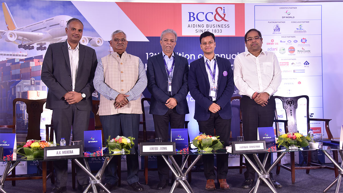Session Chairperson Mr Ashutosh Jaiswal, President - International Business Division & Logistics, Century Plyboard (India) Limited conducted Technical Session I on “Focus Bengal - A Road Map For Development of the 13th edition of the Annual Shipping and Logistics Conclave 2024