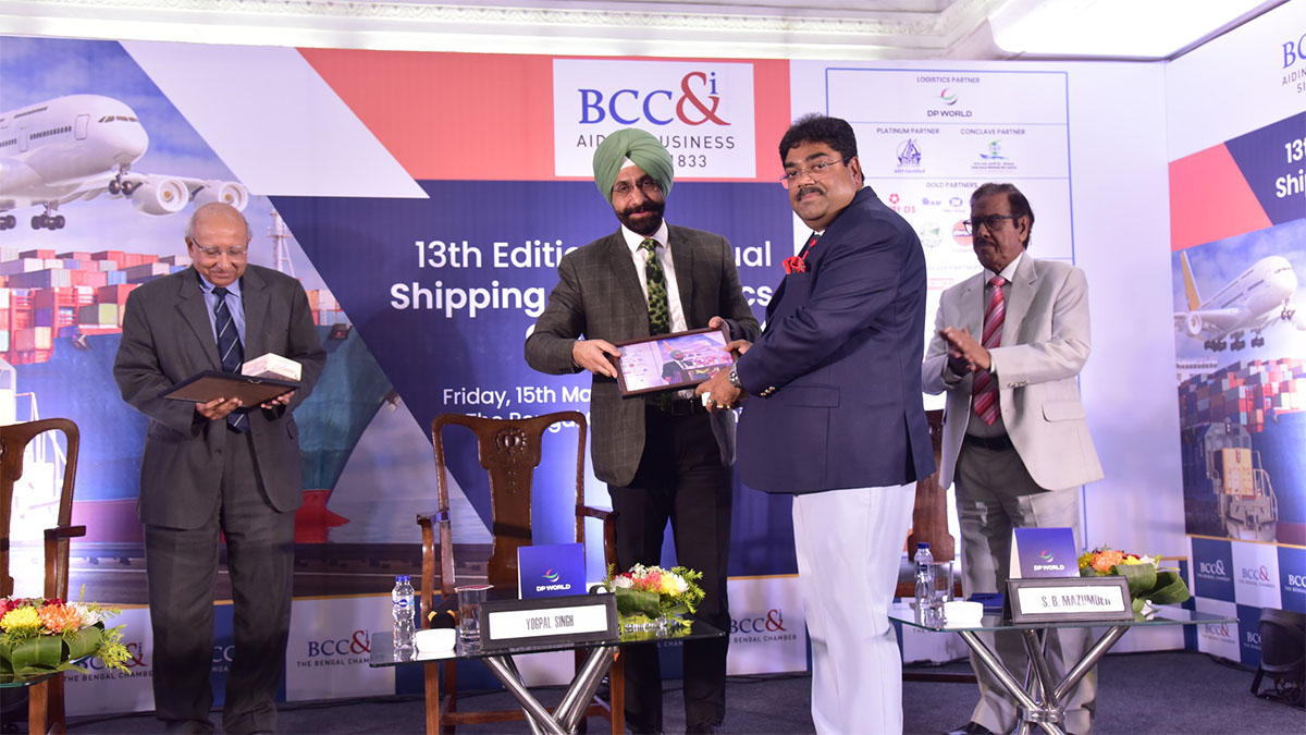 Session Chairperson Col Yogpal Singh, Head of Corporate Affairs, D P World conducted the Technical Session II on Emerging Challenges in Global Shipping and Logistics Sector” of the 13th edition of the Annual Shipping and Logistics Conclave 2024