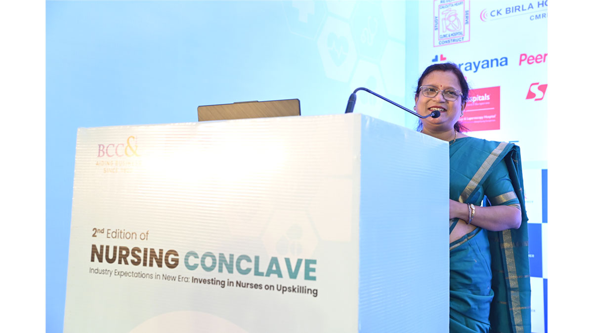 Theme Address by Ms. Doli Biswas, Member – Health Committee, The Bengal Chamber of Commerce & Industry & Chief Nursing Officer, Fortis Hospital Anandapur