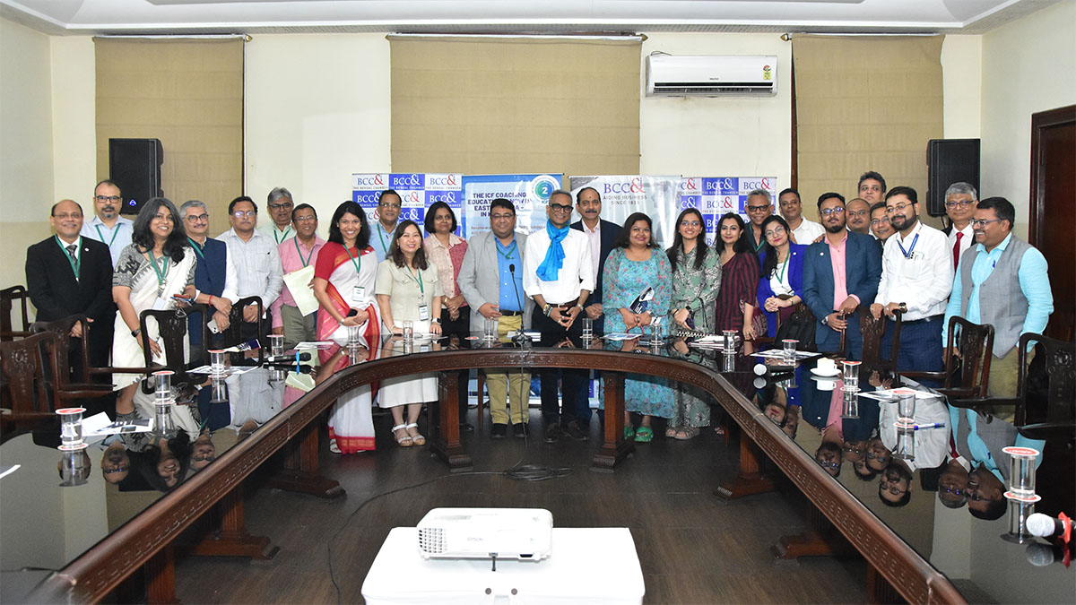 Senior Industry Leaders were present at the special session on “Coaching for Business Leaders/Executives/Organization”, at the Coaching For All initiative curated by Wellness and Communities The Bengal Chamber of Commerce and Industry on 4th April 2024, at ITC Room, The Bengal Chamber Premises