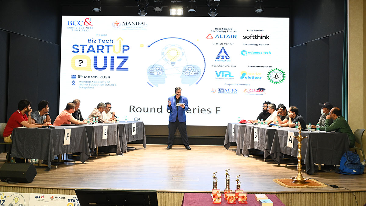 Final round of the Quiz in progress 