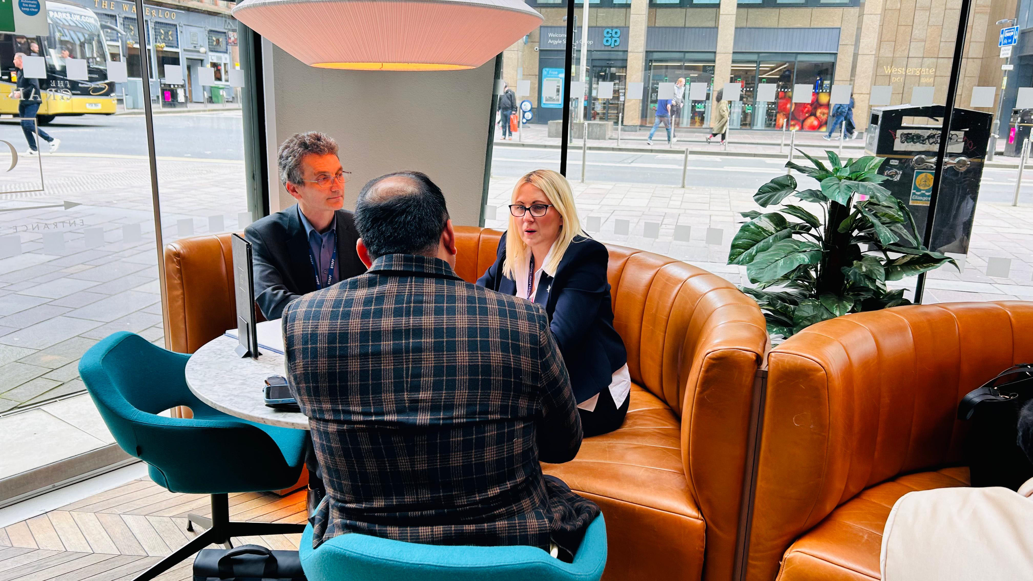B2B Meetings of The Bengal Chamber Delegation in progress in Glasgow with the business fraternity in Radisson Blu, Glasgow, Scotland