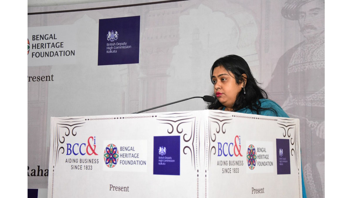 Vote of thanks by Ms. Sukanya Bose, Director, BCC&I