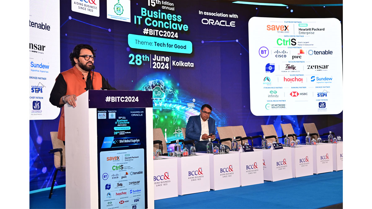 Inaugural Address by the Chief Guest Shri Babul Supriyo, Hon’ble Minister-in-Charge, Department of Information Technology and Electronics and Departments of Environment and Non-Conventional and Renewable Energy Sources, Government of West Bengal.