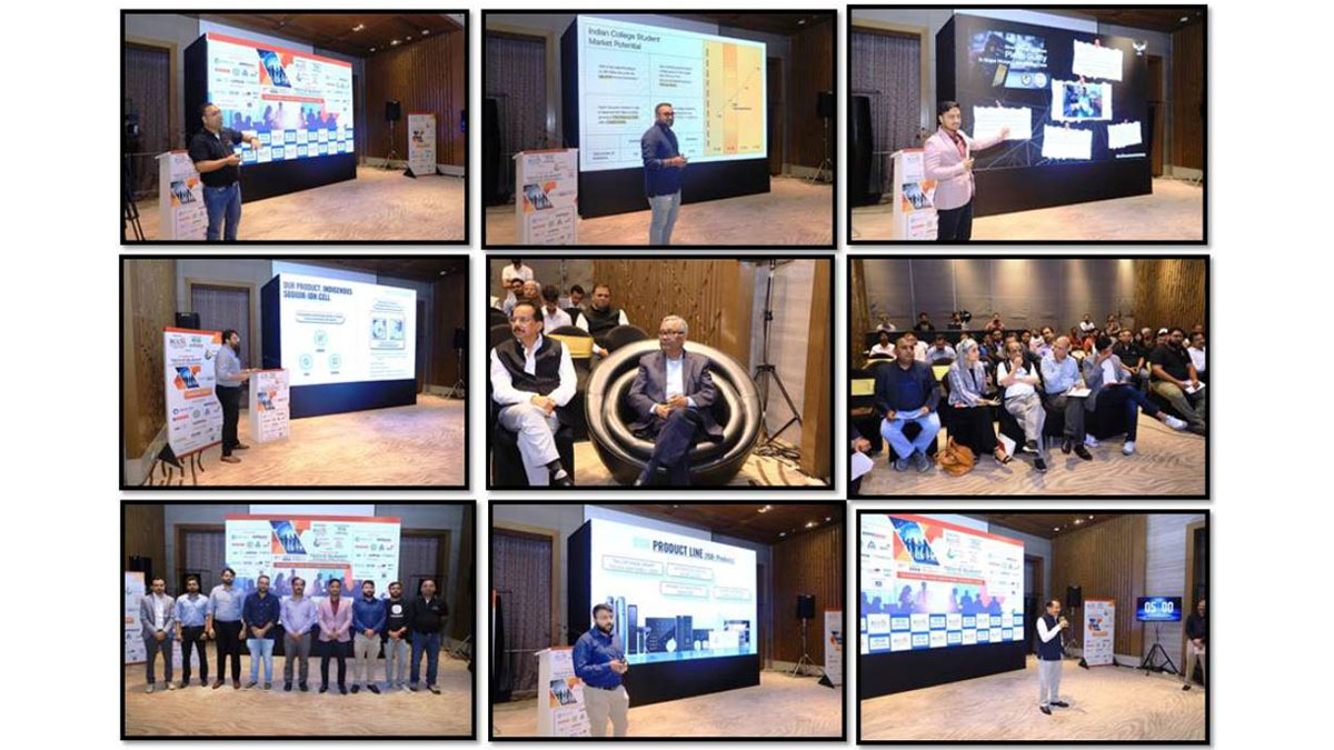 Glimpses of Pitching Session- matured startups making Open House pitches in front of  VCs, Angel Investors and Mentors
