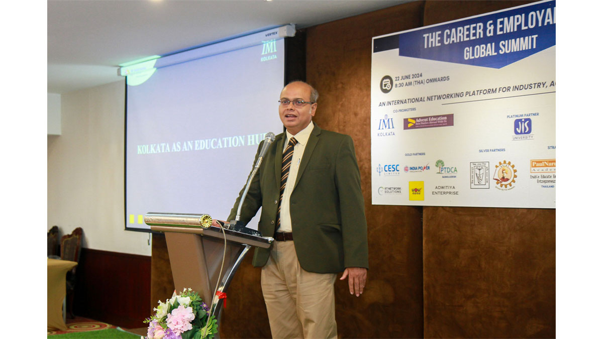Institute Introductory Address by Professor (Dr.) Tirthankar Nag, Dean, International Relations, International Management Institute, Kolkata, India