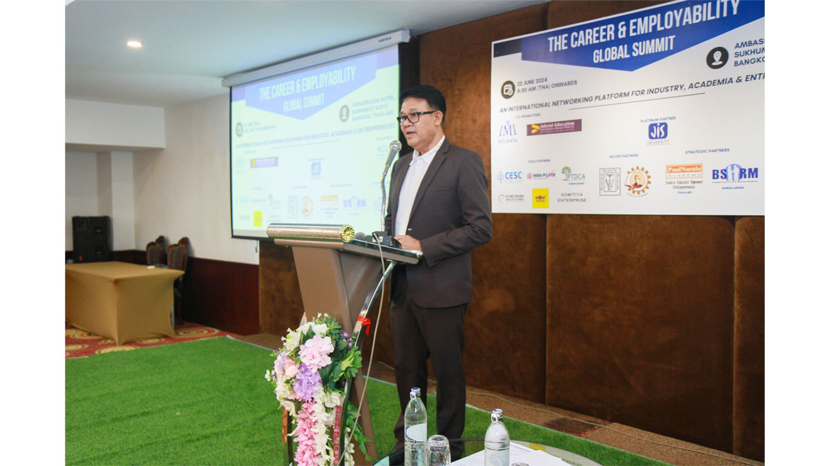 University Introductory Address by Mr Tanapong Rattanapornprom, Dhonburi Rajabhat University., Thailand 