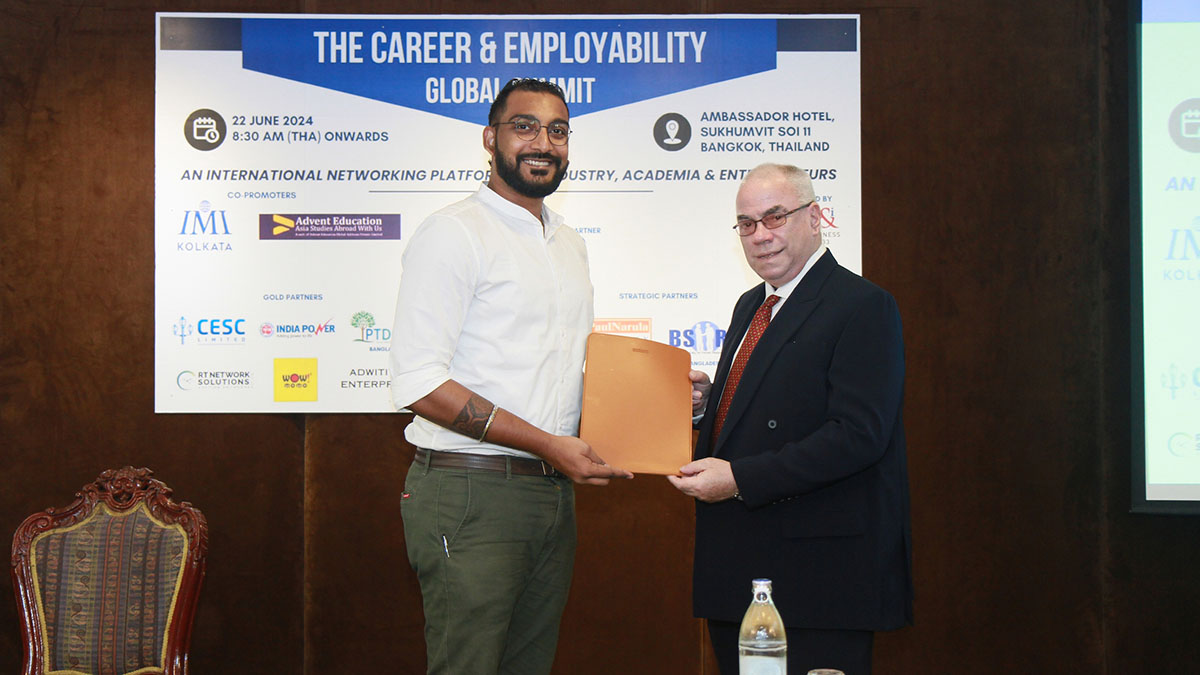 MOU signing between JIS University and TSA Consulting Asia Co. Ltd., Thailand