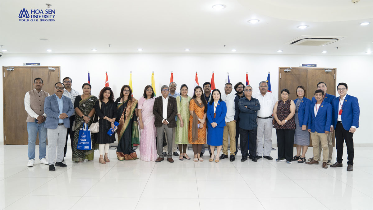 The Bengal Chamber Education Delegation at Hoa Sen University, HCMC, Vietnam