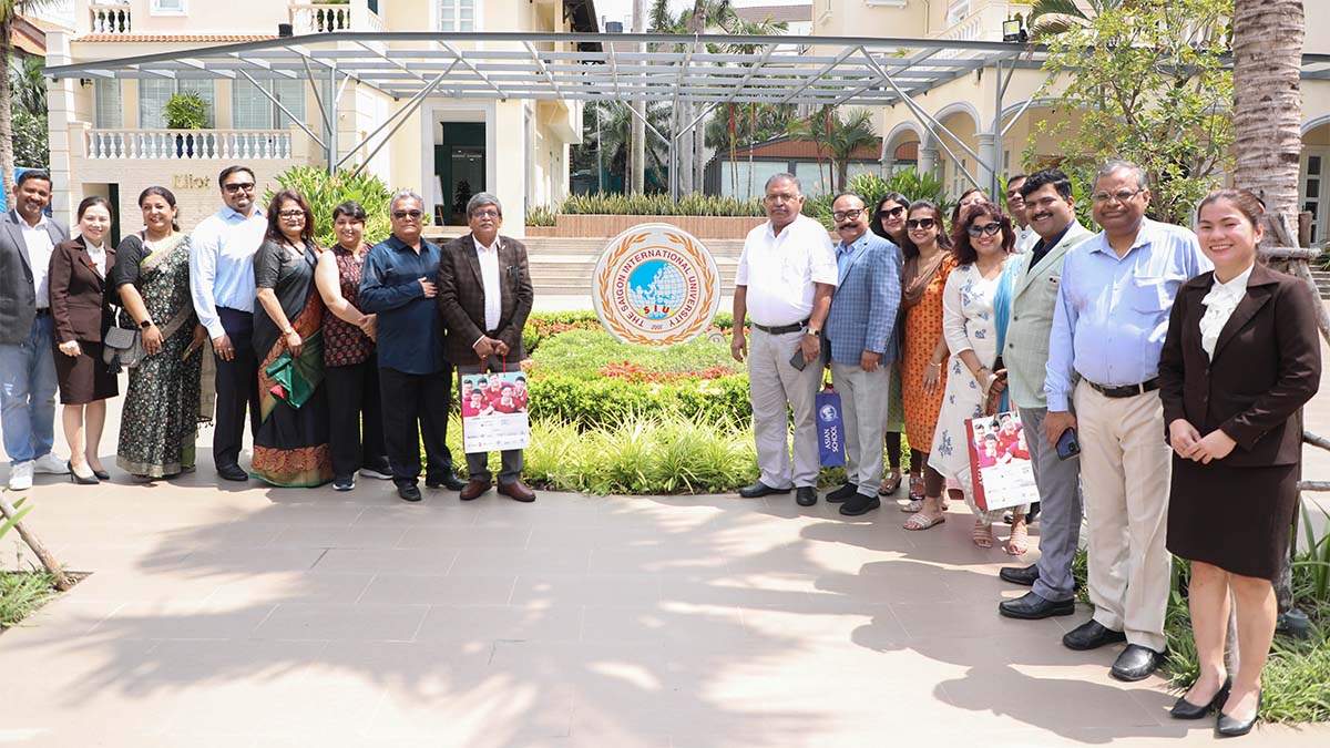 The BCC&I Education Delegation at the Saigon International University Campus