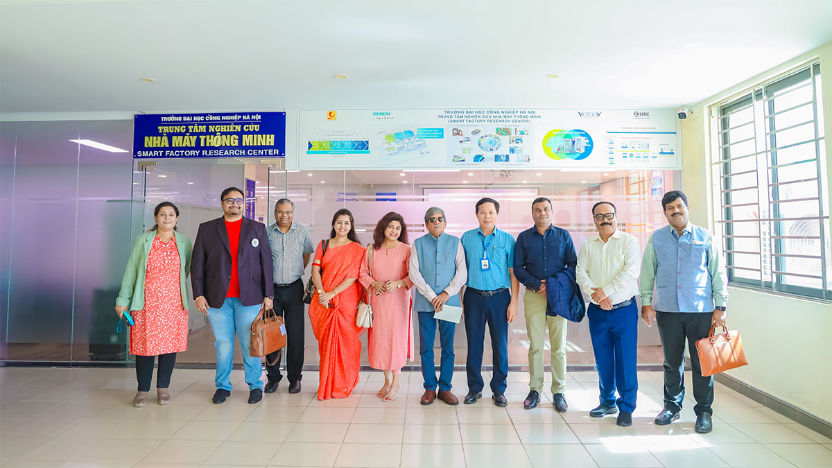 The Bengal Chamber Education Delegation at Hanoi University of Industry