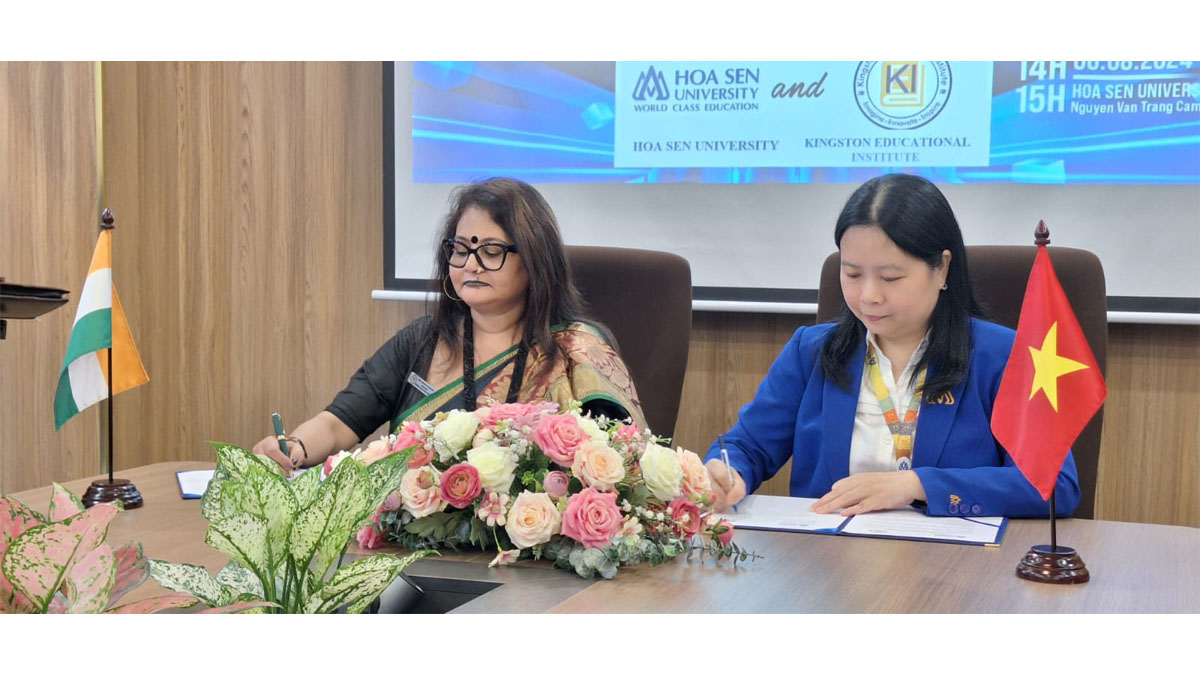 MoU signed between Kingston Educational Institute (KEI) and Hoa Sen University, HCMC, Vietnam