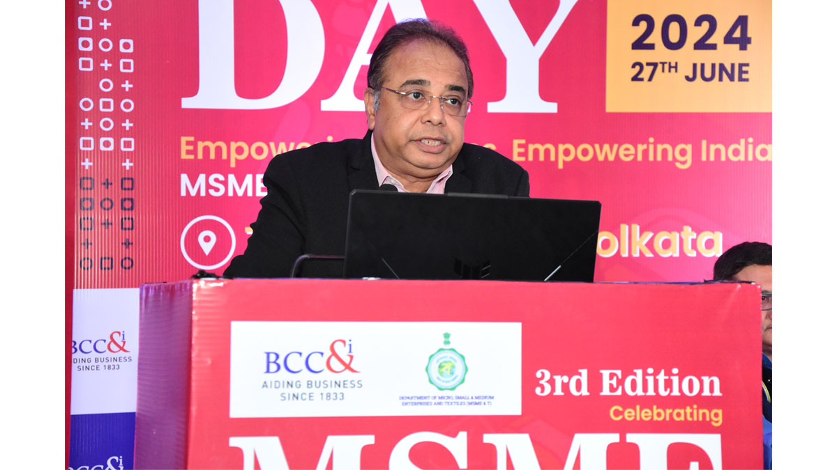 Shri Indranil Dutta, Co-Chairperson, Manufacturing and MSME Committee of The Bengal Chamber; CEO, Datre Corporation