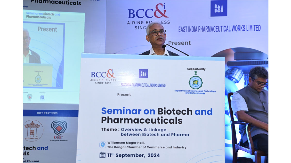 Theme Address by Prof. (Dr.) Dhrubajyoti Chattopadhyay, Chairperson, Biotech and Pharma Committee, The Bengal Chamber of Commerce and Industry & Vice Chancellor, Sister Nivedita University