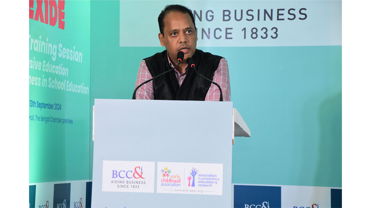 Theme Address by Mr. Nishnat Sinha, Head CSR, Exide Industries Ltd.