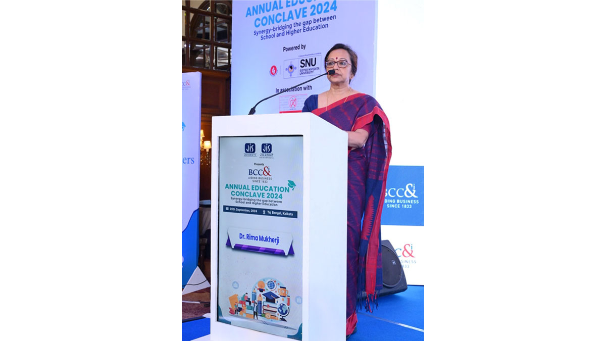 Dr. Rima Mukherji, Senior Consultant and Lead Psychiatrist, Founder Director, and Consultant Psychiatrist, Crystal Minds gave her insights on “Beyond the Books: Prioritizing Mental Wellness”.