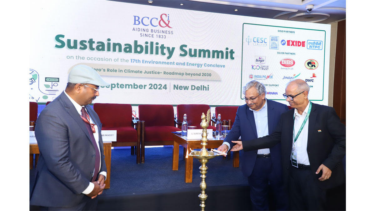 Lamp Lighting before commencement of BCC&I Sustainability Summit