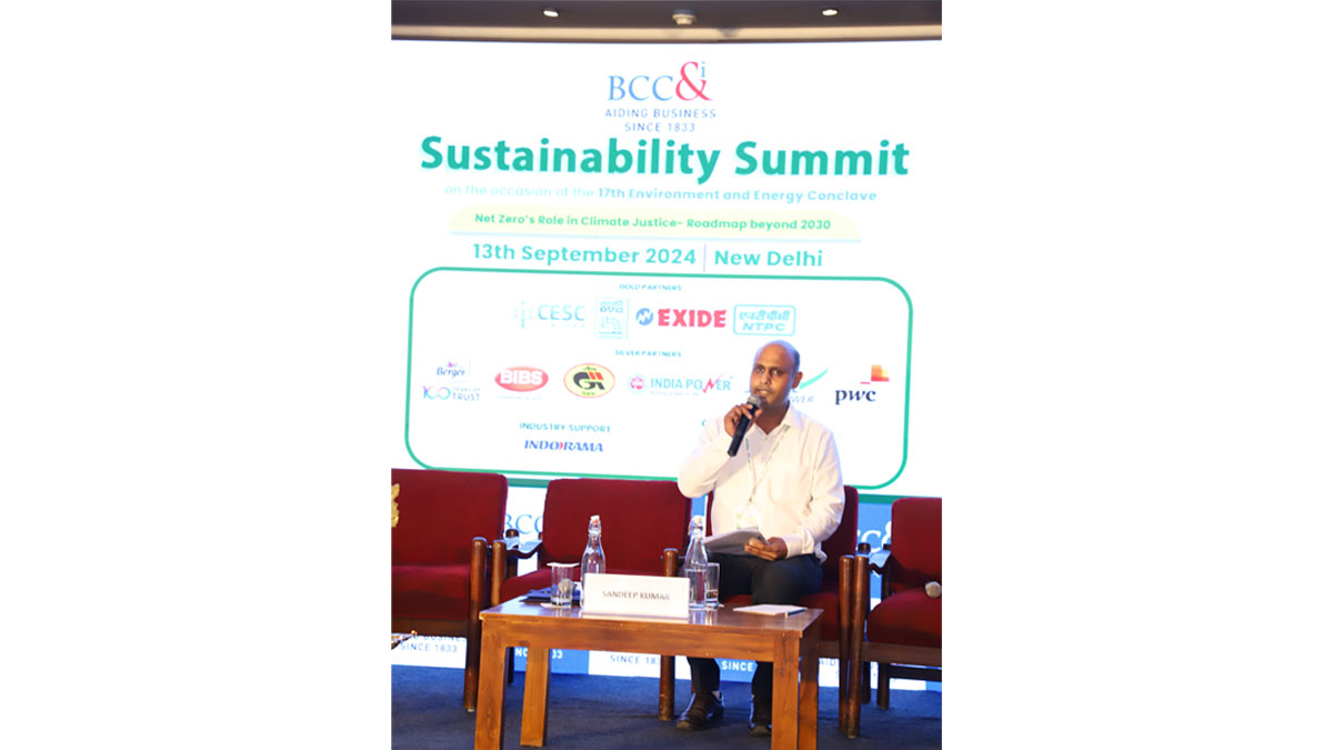 Session on Youths’ Voice - Entrepreneurial thoughts on Sustainable Development featuring Students from NTPC School of Business, Noida and Delhi School of Business and chaired by Dr. Sandeep Kumar, Assistant Professor, NSB - NTPC School of Business