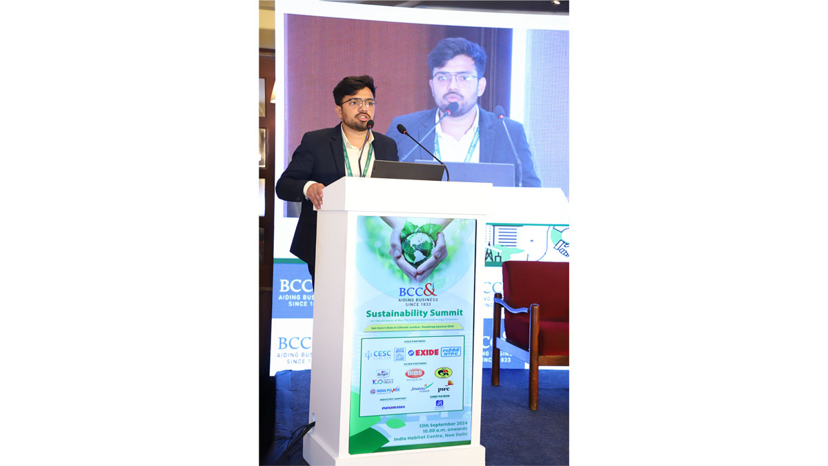 Session on Youths’ Voice - Entrepreneurial thoughts on Sustainable Development featuring Students from NTPC School of Business, Noida and Delhi School of Business and chaired by Dr. Sandeep Kumar, Assistant Professor, NSB - NTPC School of Business