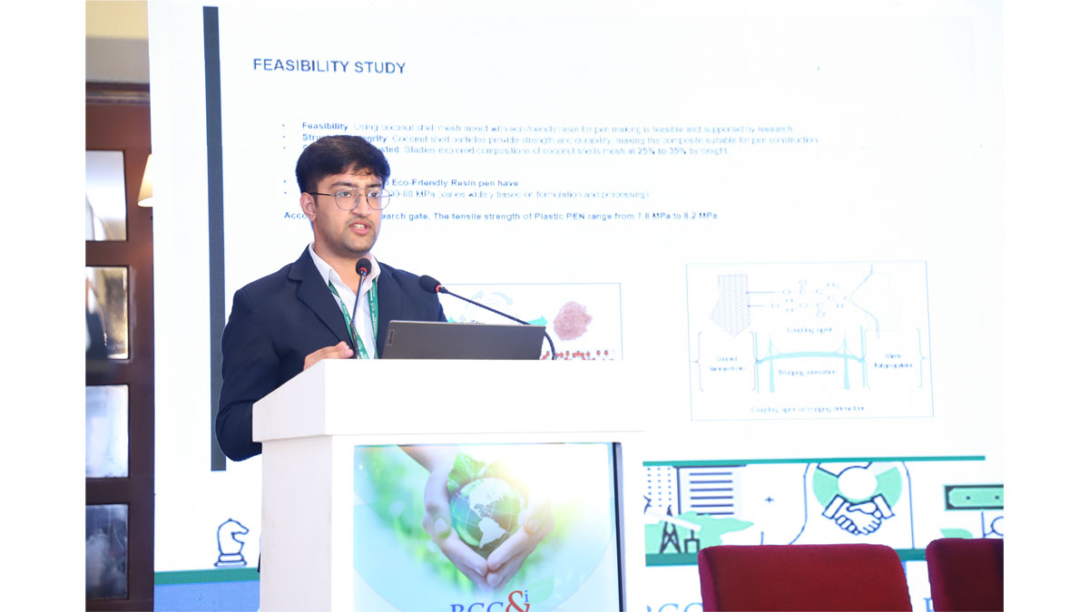 Session on Youths’ Voice - Entrepreneurial thoughts on Sustainable Development featuring Students from NTPC School of Business, Noida and Delhi School of Business and chaired by Dr. Sandeep Kumar, Assistant Professor, NSB - NTPC School of Business