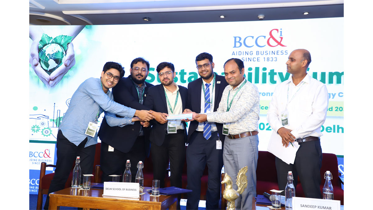 Session on Youths’ Voice - Entrepreneurial thoughts on Sustainable Development featuring Students from NTPC School of Business, Noida and Delhi School of Business and chaired by Dr. Sandeep Kumar, Assistant Professor, NSB - NTPC School of Business