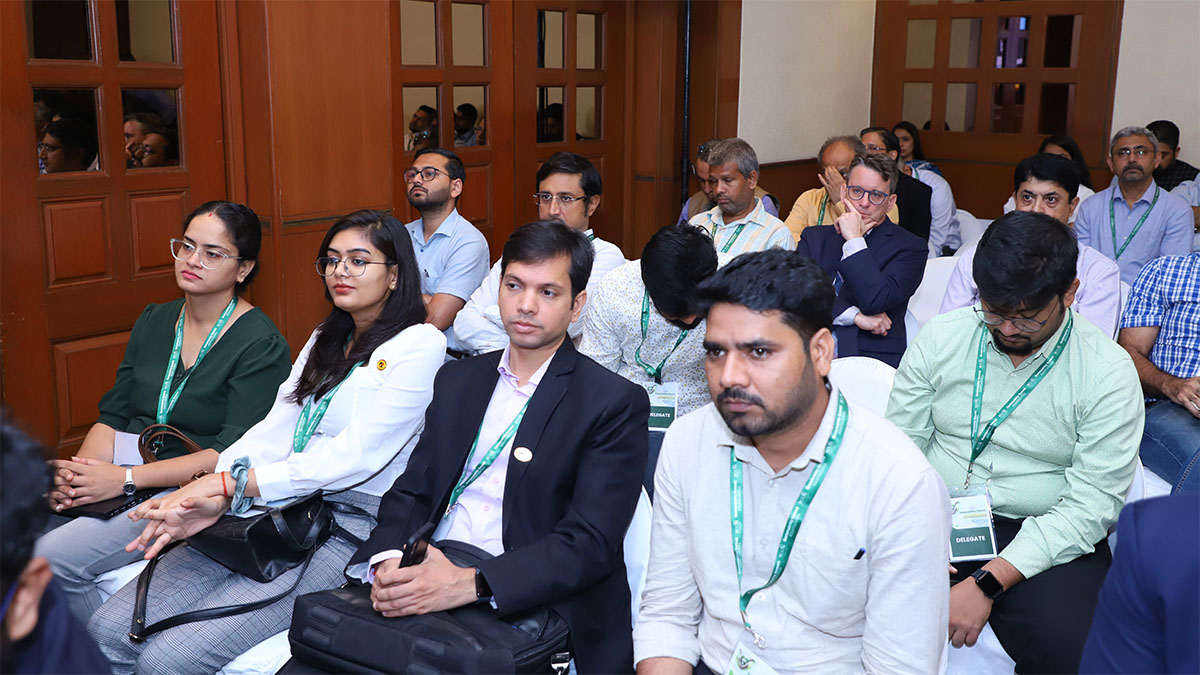 Audiences at the venue of BCC&I Sustainability Summit 2024, India Habitat Centre, New Delhi