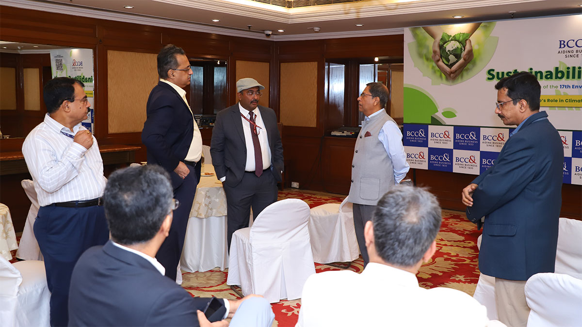 Vibrant networking among the Esteemed Speakers and Delegates during the BCC&I Sustainability Summit 2024