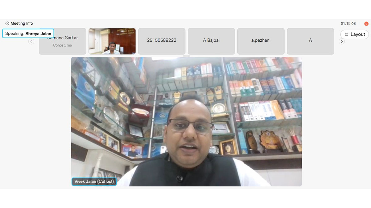 Mr. Vivek Jalan, Chairperson - National Fiscal Affairs & Taxation Committee, The Bengal Chamber of Commerce and Industry & Partner, Tax Connect Advisory Services LLP addressing the Technical Session