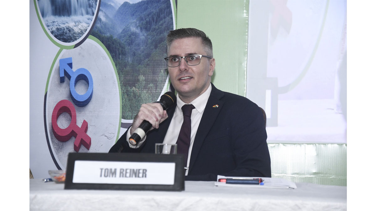 Mr. Tom Reiner, Regional Director, Kolkata, Indo-German Chamber of Commerce (IGCC) at his speech during the workshop